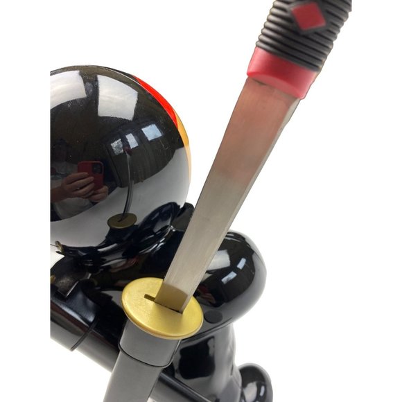 NINJA KITCHEN KNIFE BLOCK HOLDER FIZ (one knife missing) - Picture 8 of 8